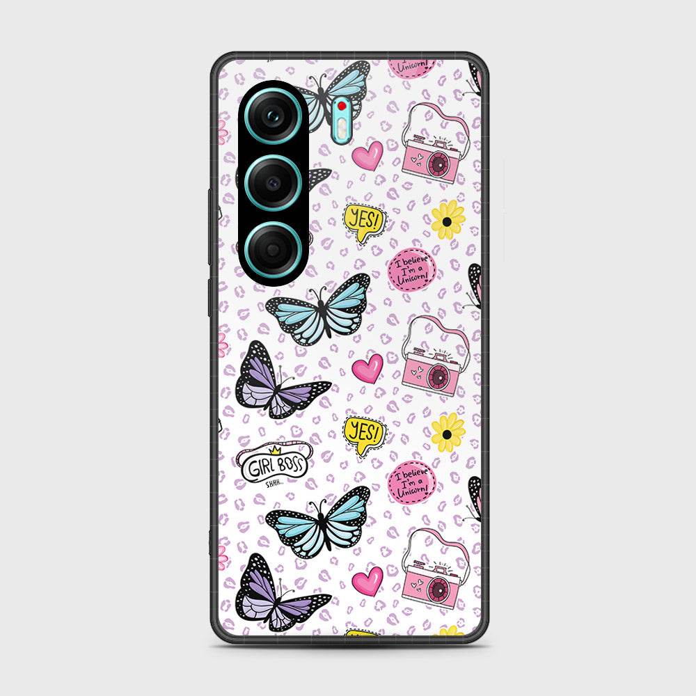 Tecno Camon 40 Pro - Vanilla Dream Series - HQ Premium Shine Durable Shatterproof Case Design8