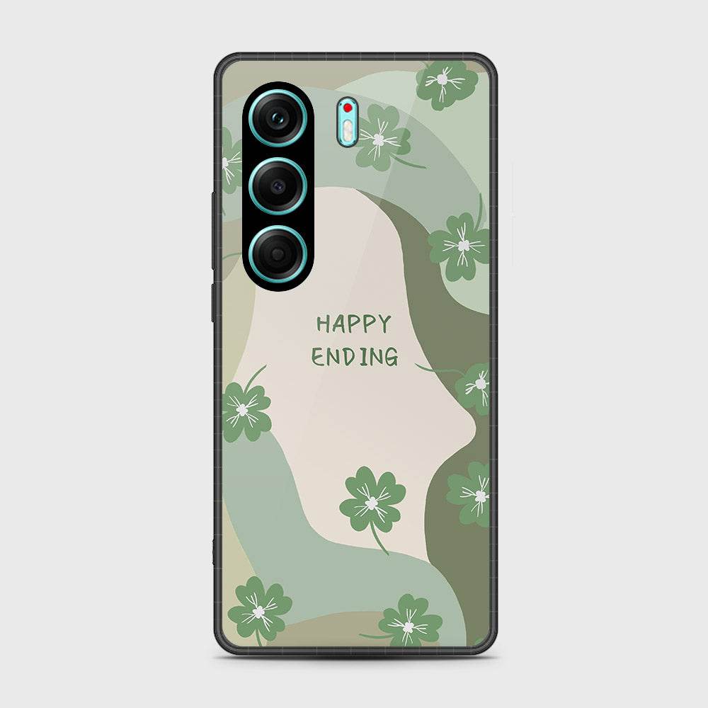 Tecno Camon 40 Pro - Happy Series - HQ Premium Shine Durable Shatterproof Case Design2