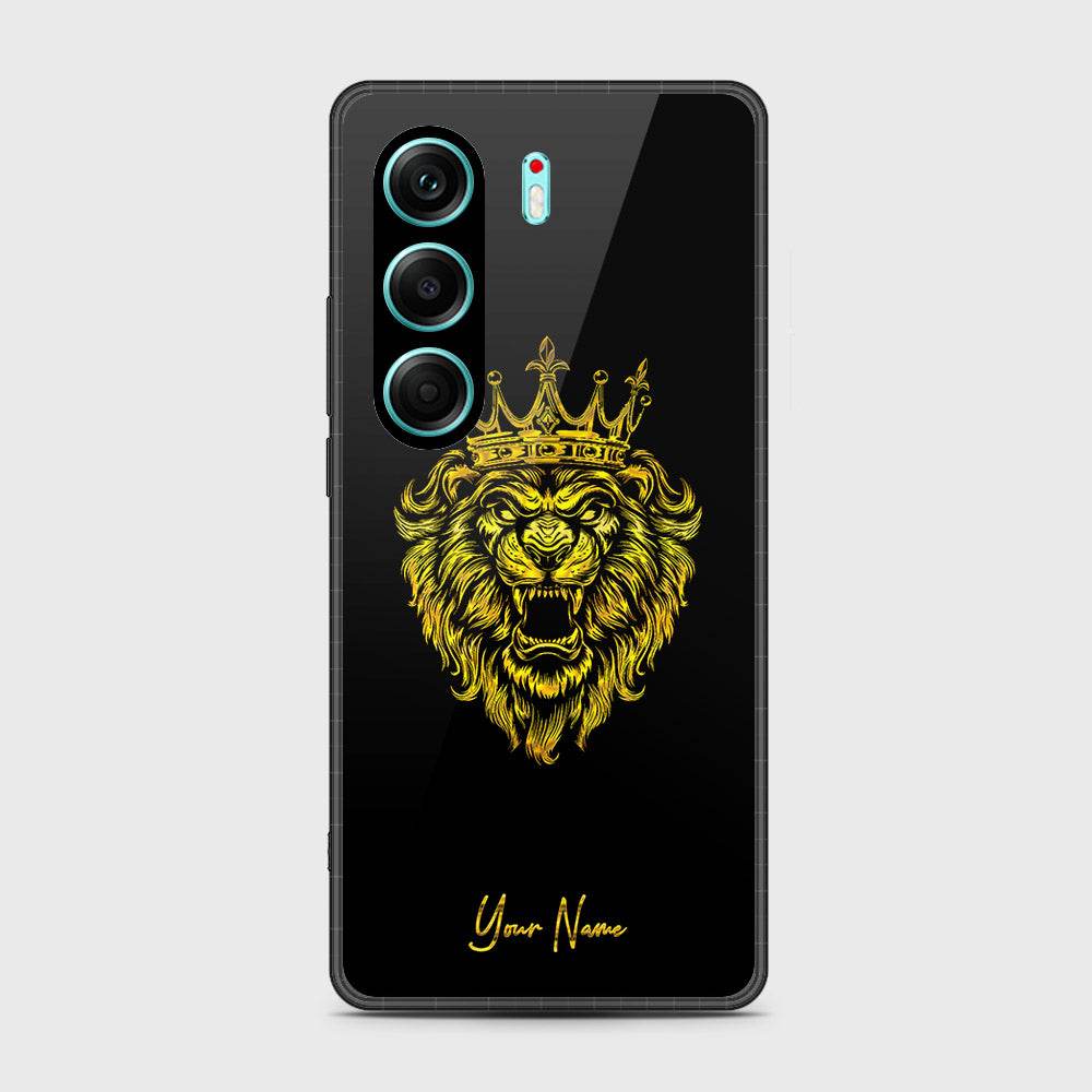 Tecno Camon 40 Pro - Gold Series - HQ Premium Shine Durable Shatterproof Case Design5