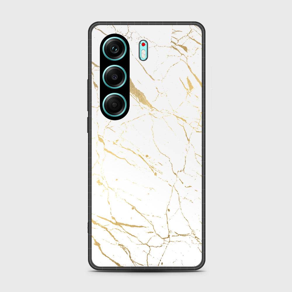 Tecno Camon 40 Pro - White Marble Series 2 - HQ Premium Shine Durable Shatterproof Case Design8