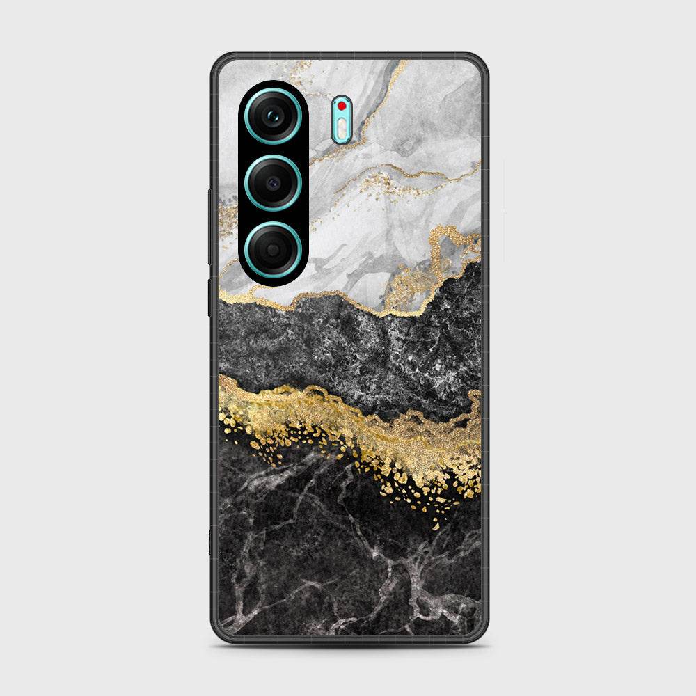 Tecno Camon 40 - Colorful Marble Series - HQ Premium Shine Durable Shatterproof Case Design2