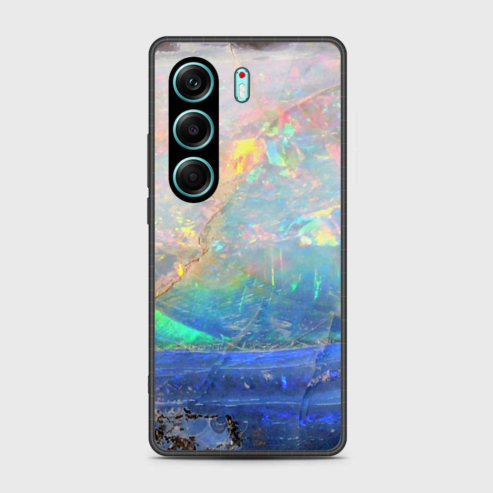 Tecno Camon 40 - Colorful Marble Series - HQ Premium Shine Durable Shatterproof Case Design8