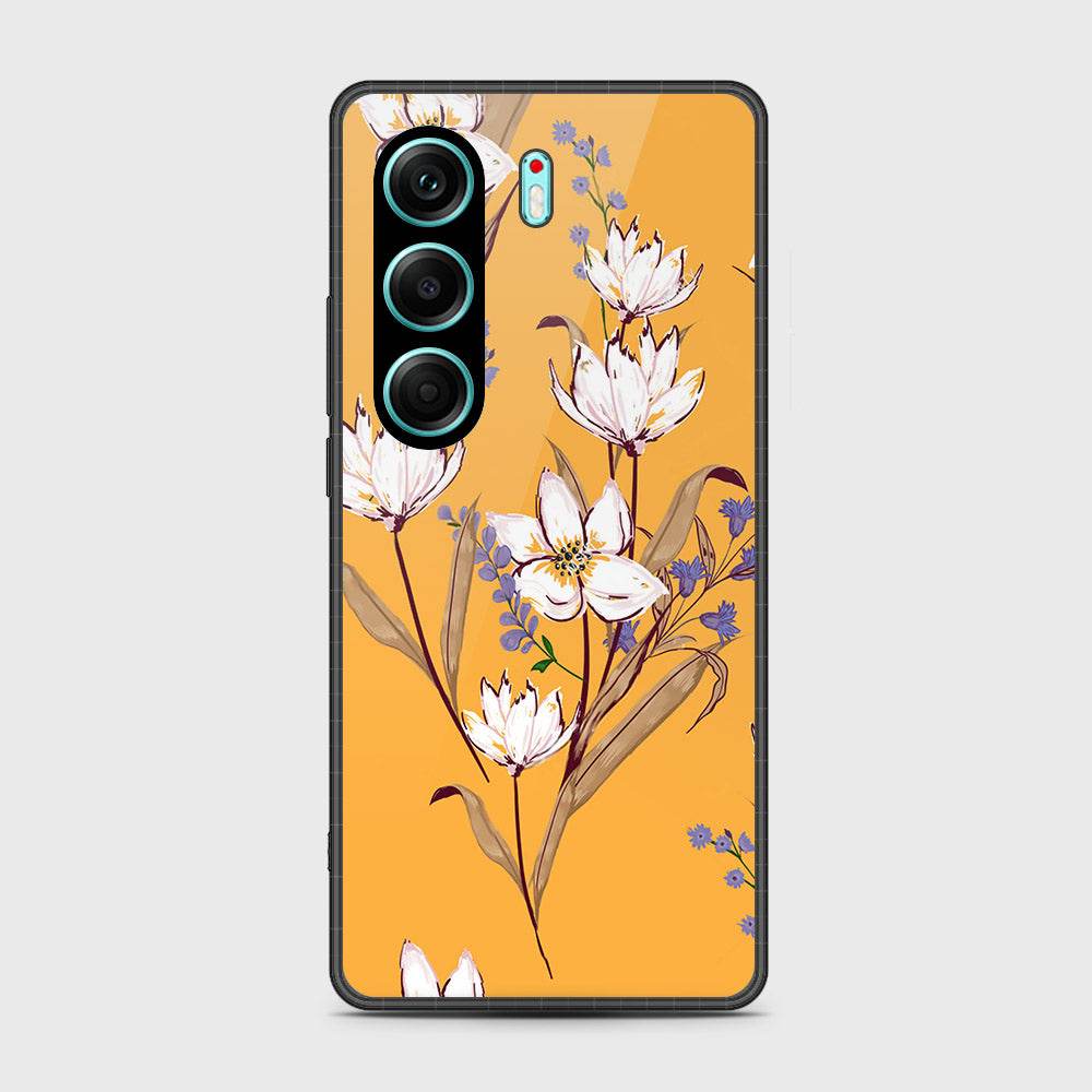 Tecno Camon 40 Pro - Floral Series - HQ Premium Shine Durable Shatterproof Case Design5