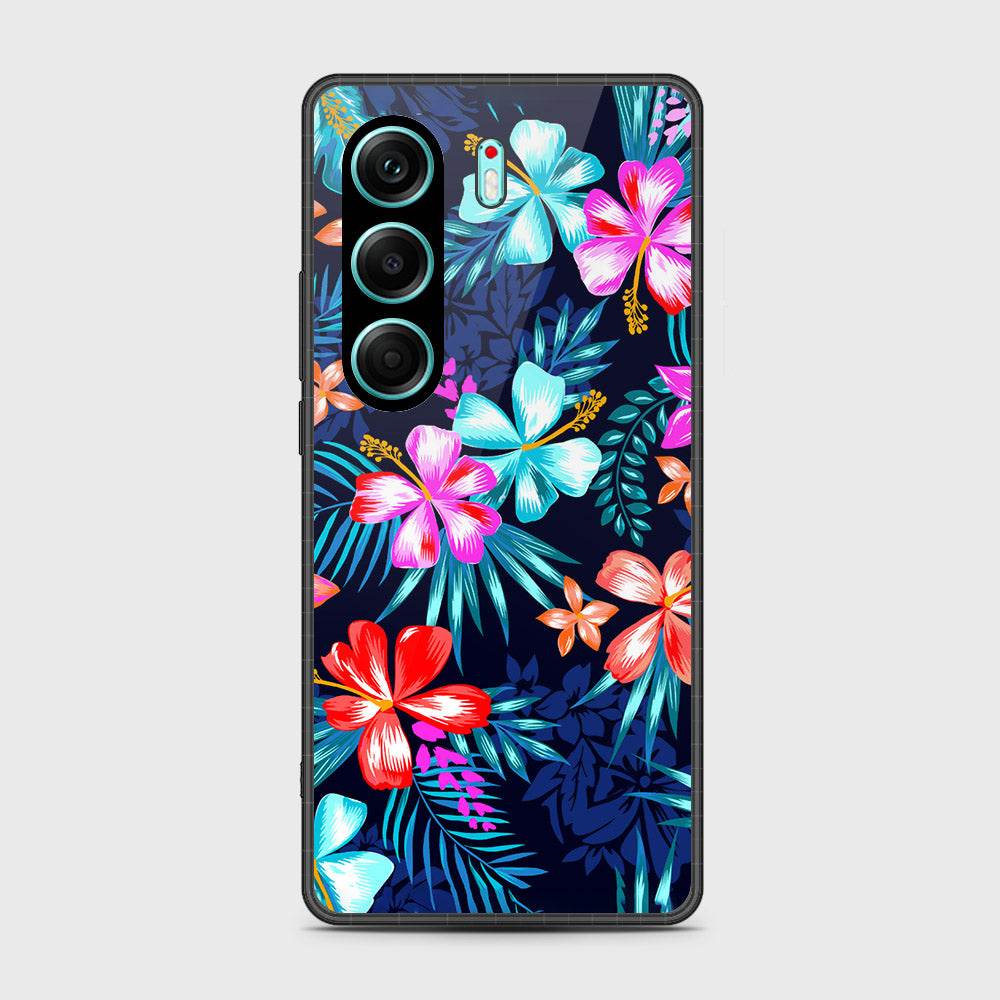 Tecno Camon 40 - Floral Series - HQ Premium Shine Durable Shatterproof Case Design6