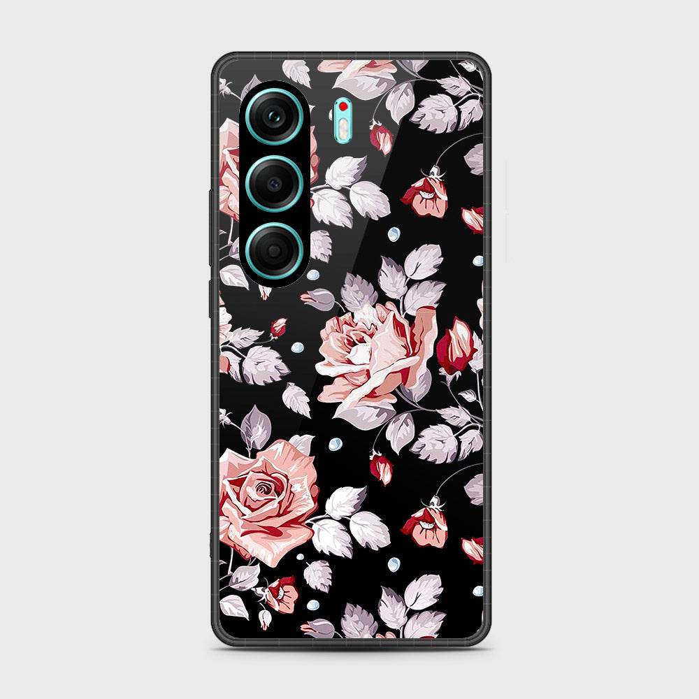 Tecno Camon 40 - Floral Series - HQ Premium Shine Durable Shatterproof Case Design7