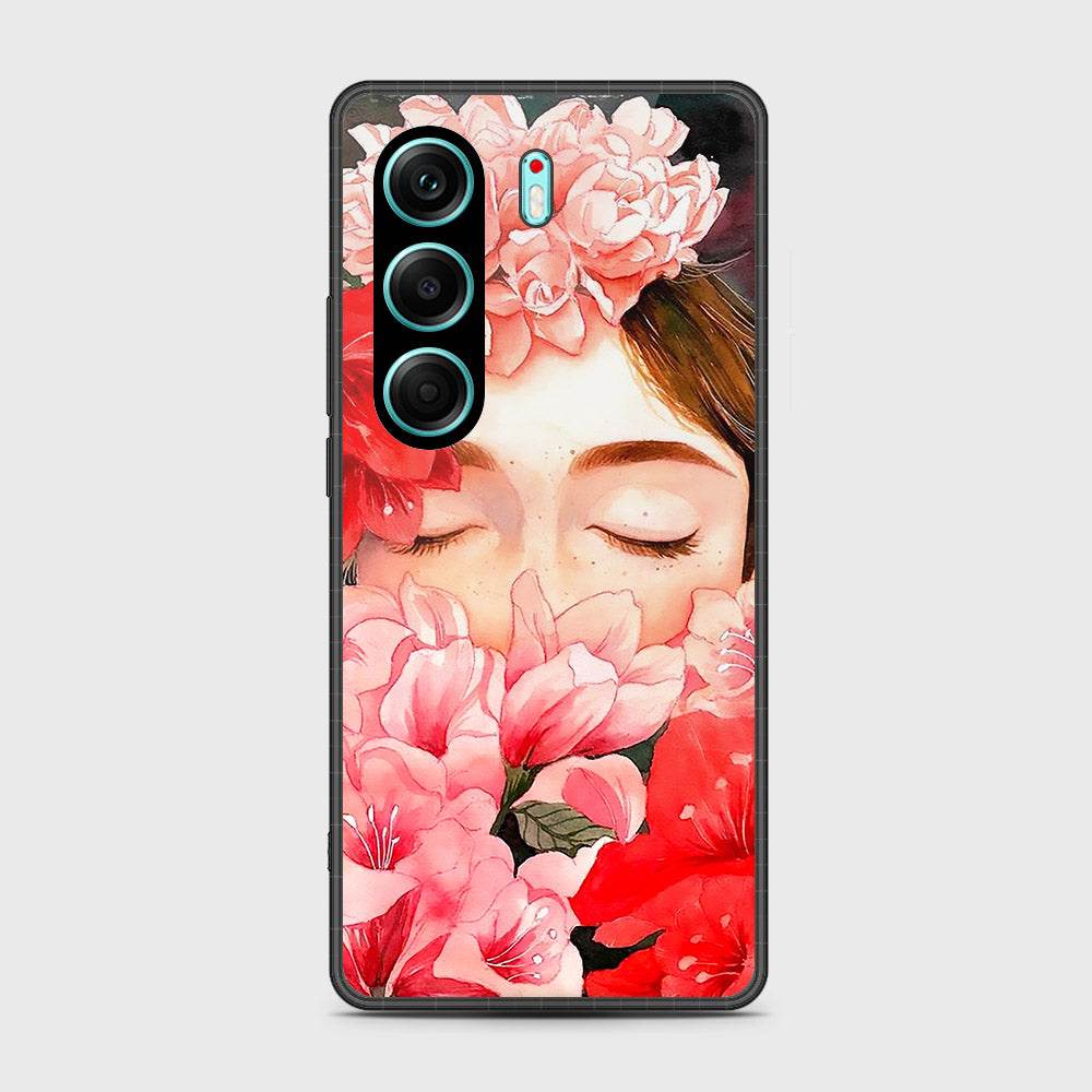 Tecno Camon 40 - Floral Series - HQ Premium Shine Durable Shatterproof Case Design8