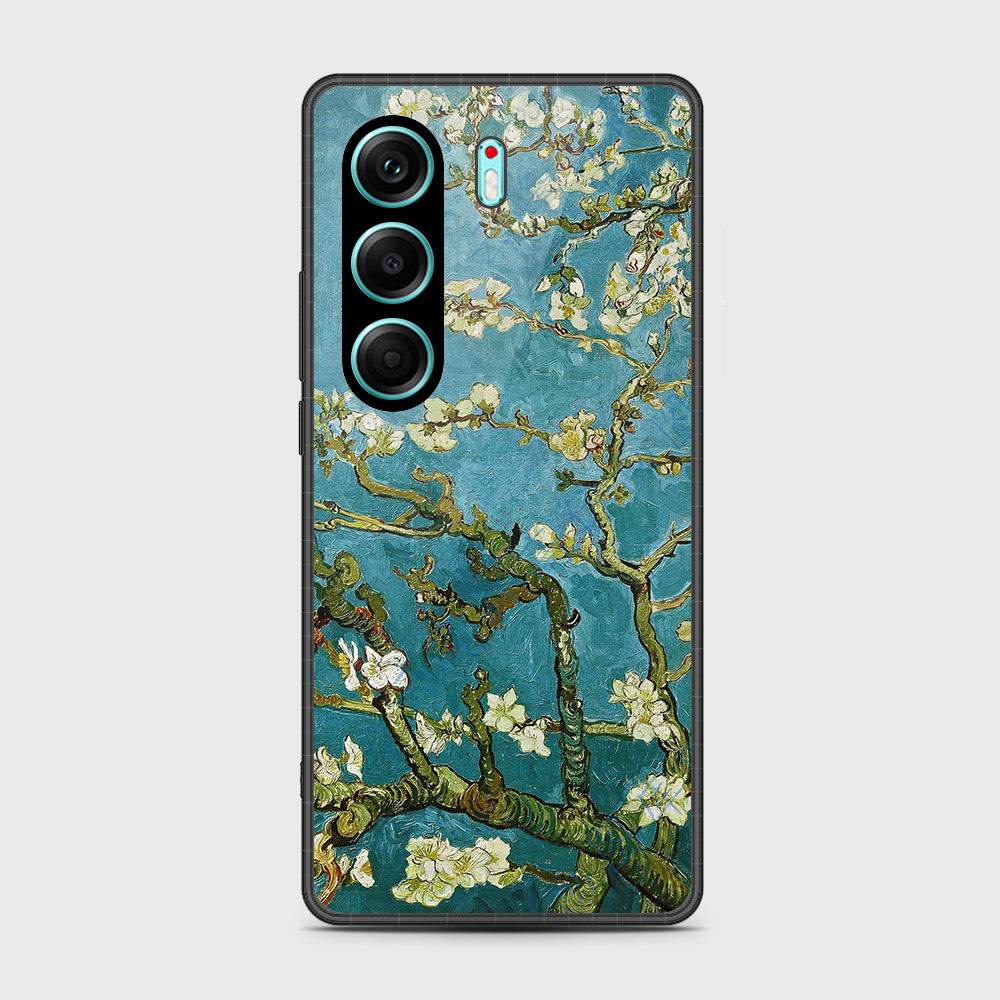 Tecno Camon 40 - Floral Series 2 - HQ Premium Shine Durable Shatterproof Case Design1
