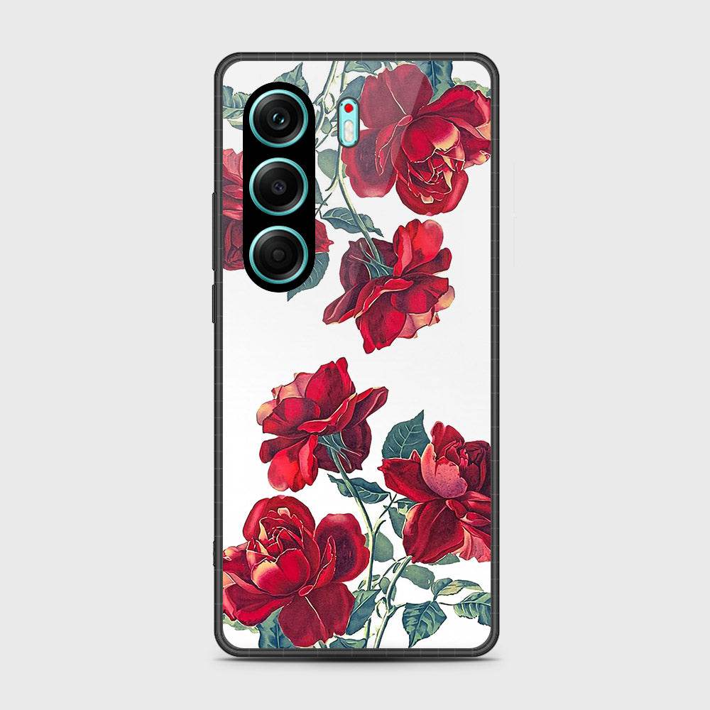 Tecno Camon 40 - Floral Series 2 - HQ Premium Shine Durable Shatterproof Case Design6