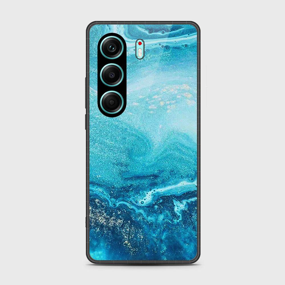Tecno Camon 40 Pro - Mystic Marble Series - HQ Premium Shine Durable Shatterproof Case Design4