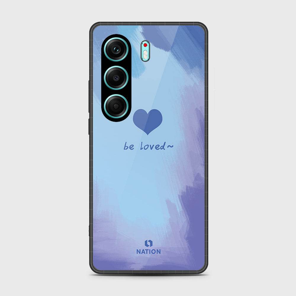 Tecno Camon 40 Pro - Onation Heart Series - HQ Premium Shine Durable Shatterproof Case Design2