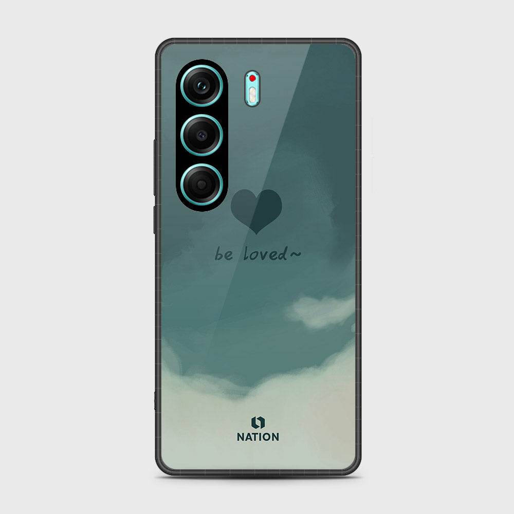 Tecno Camon 40 - Onation Heart Series - HQ Premium Shine Durable Shatterproof Case Design3