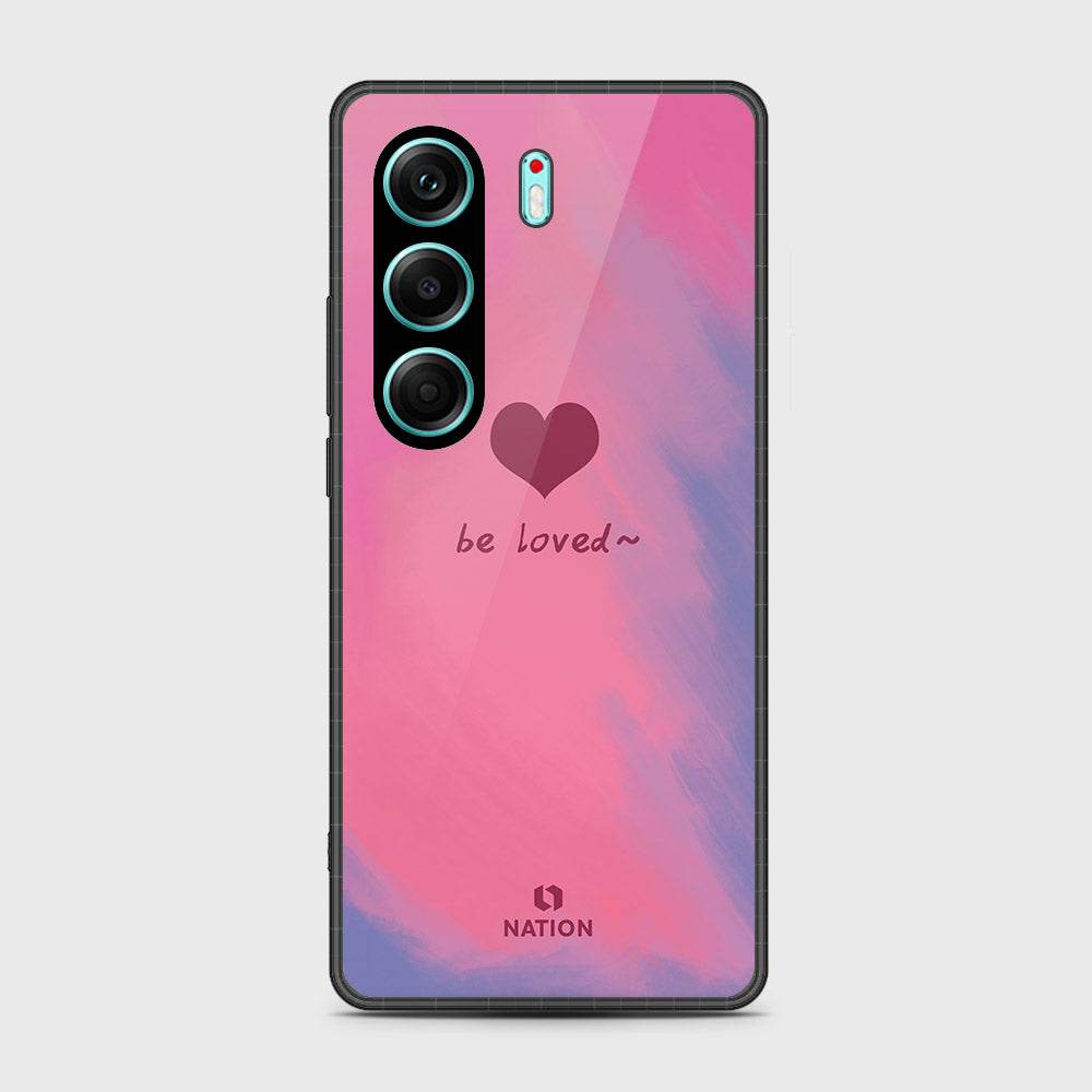 Tecno Camon 40 Pro - Onation Heart Series - HQ Premium Shine Durable Shatterproof Case Design5