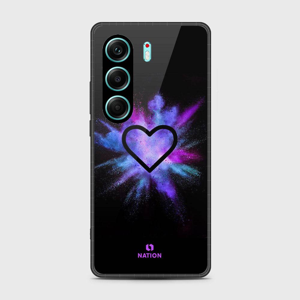 Tecno Camon 40 Pro - Onation Heart Series - HQ Premium Shine Durable Shatterproof Case Design8