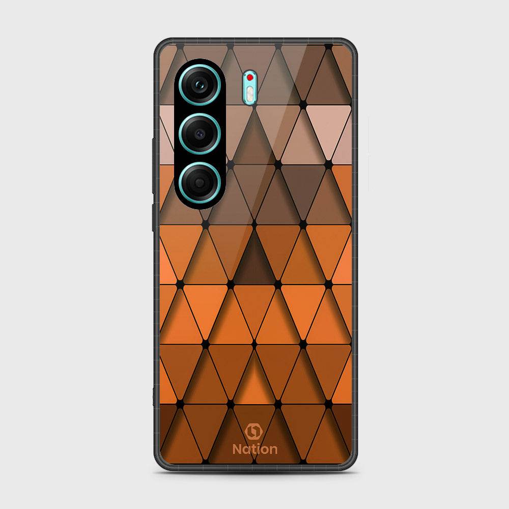 Tecno Camon 40 - Onation Pyramid Series - HQ Premium Shine Durable Shatterproof Case Design5