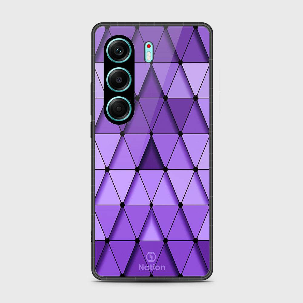 Tecno Camon 40 Pro - Onation Pyramid Series - HQ Premium Shine Durable Shatterproof Case Design8