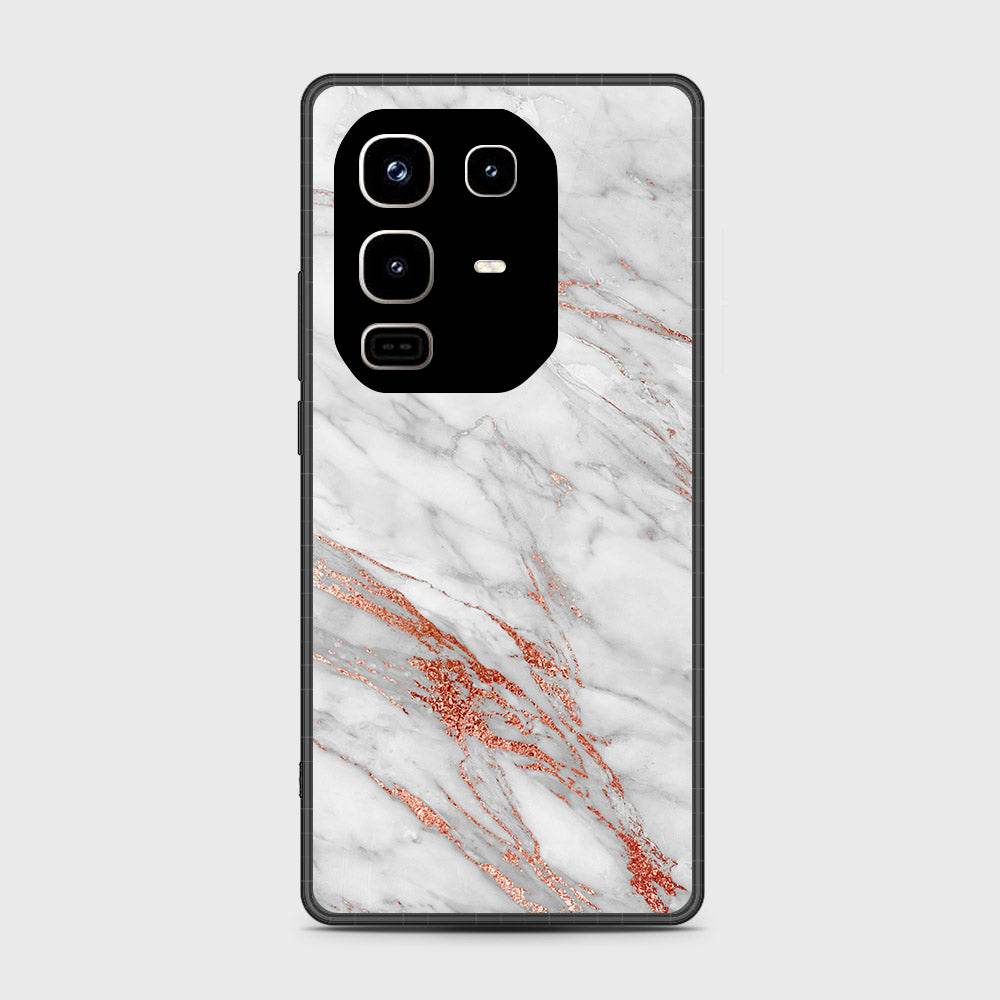 Infinix Note 50 4G - White Marble Series - HQ Premium Shine Durable Shatterproof Case - Futurestore.pk