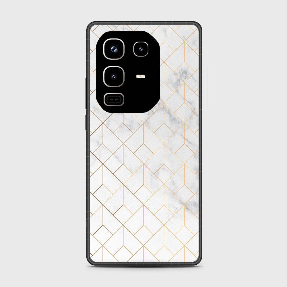 Infinix Note 50 4G - White Marble Series 2 - HQ Premium Shine Durable Shatterproof Case - Futurestore.pk