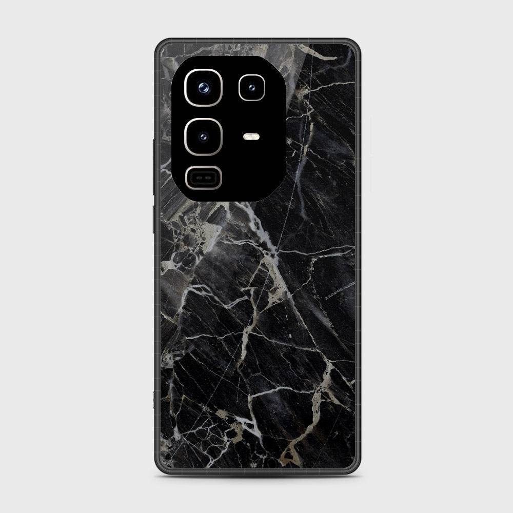 Infinix Note 50 Pro 4G - Black Marble Series - HQ Premium Shine Durable Shatterproof Case - Futurestore.pk