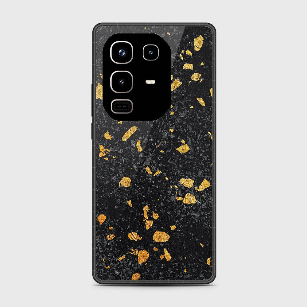 Infinix Note 50 Pro 4G - Black Marble Series - HQ Premium Shine Durable Shatterproof Case - Futurestore.pk