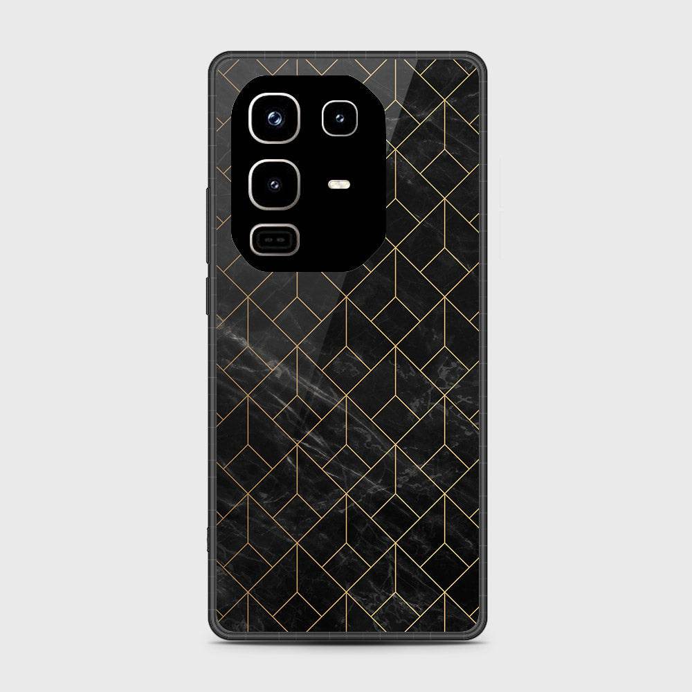 Infinix Note 50 Pro 4G - Black Marble Series - HQ Premium Shine Durable Shatterproof Case - Futurestore.pk