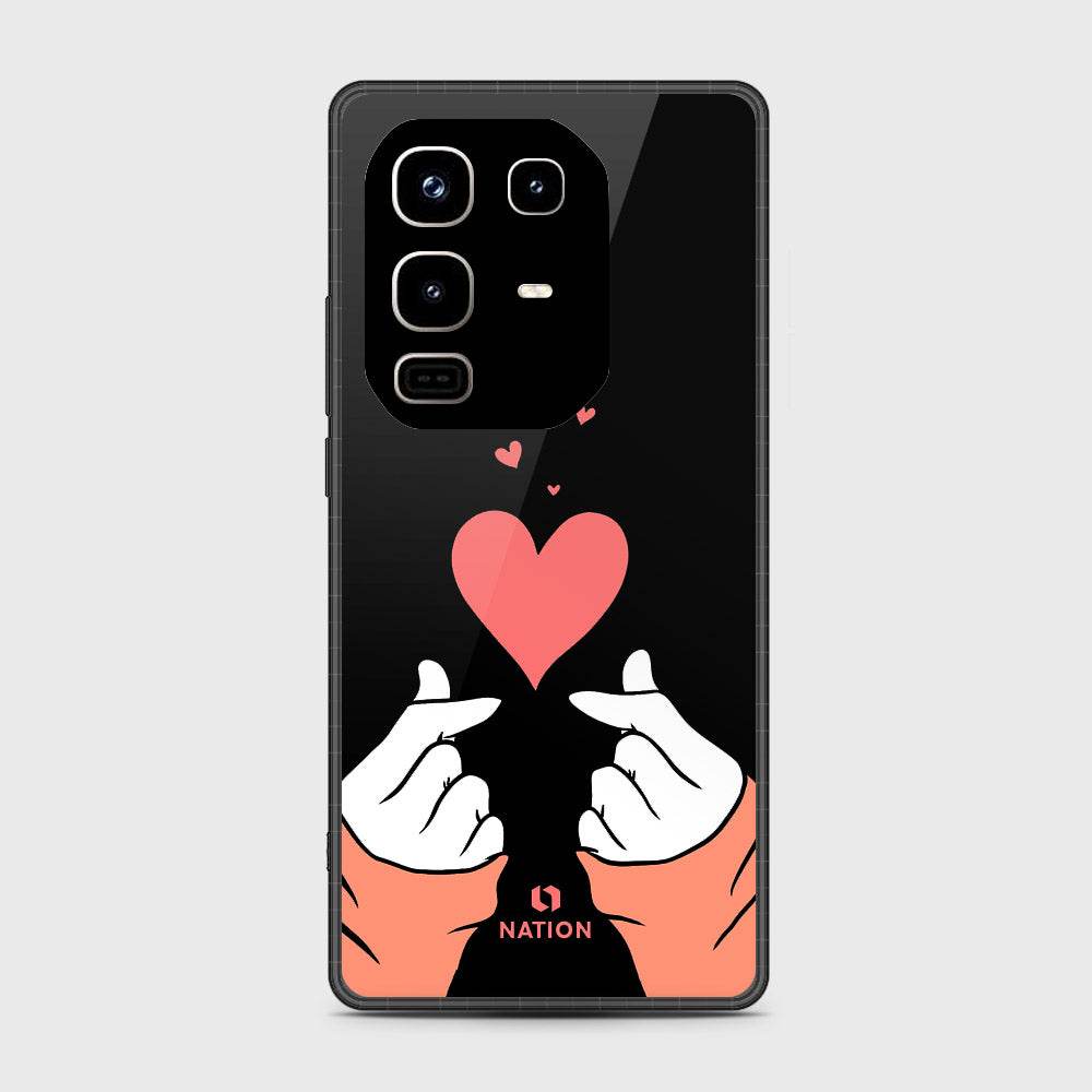 Infinix Note 50 4G - Onation Heart Series - HQ Premium Shine Durable Shatterproof Case - Futurestore.pk