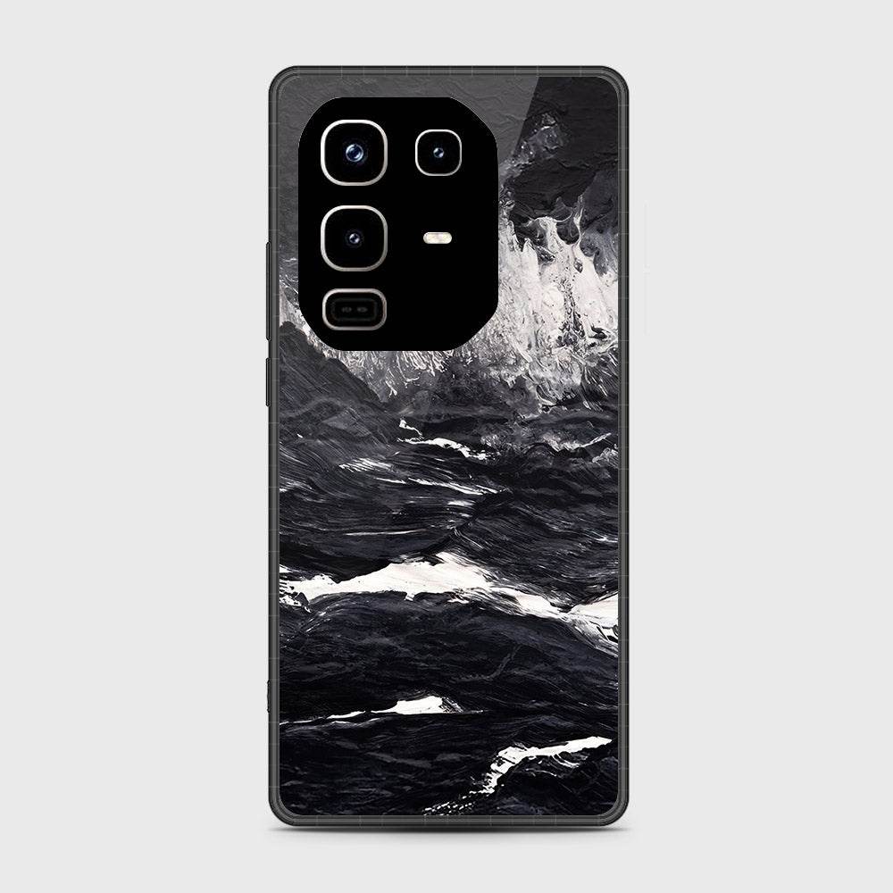Infinix Note 50 Pro 4G - Black Marble Series - HQ Premium Shine Durable Shatterproof Case - Futurestore.pk
