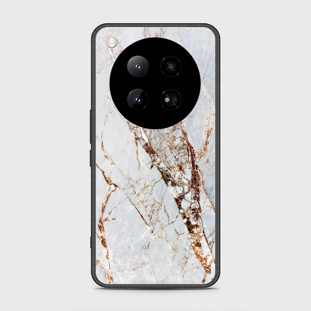 Infinix Zero 40 4G Cover- White Marble Series - HQ Premium Shine Durable Shatterproof Case - Futurestore.pk