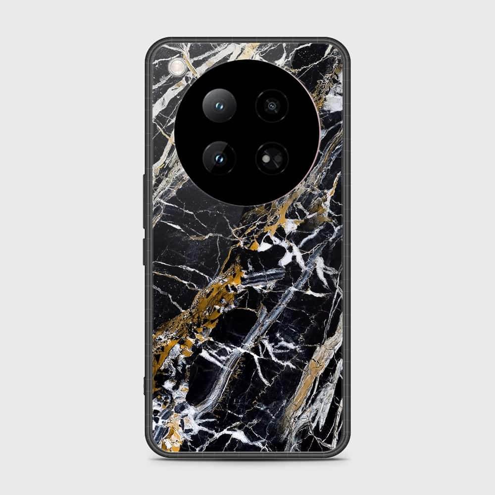 Infinix Zero 40 4G Cover- Black Marble Series - HQ Premium Shine Durable Shatterproof Case - Futurestore.pk