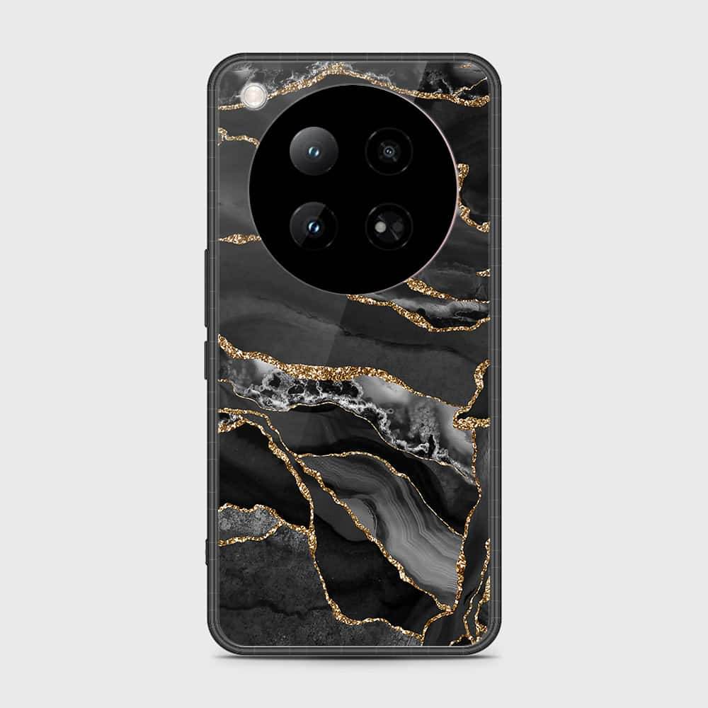Infinix Zero 40 4G Cover- Black Marble Series - HQ Premium Shine Durable Shatterproof Case - Futurestore.pk