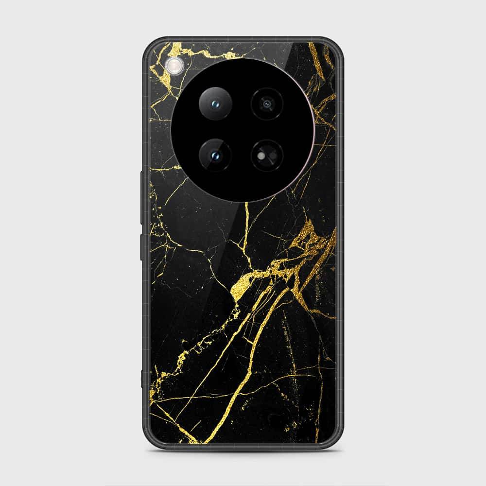 Infinix Zero 40 4G Cover- Black Marble Series - HQ Premium Shine Durable Shatterproof Case - Futurestore.pk