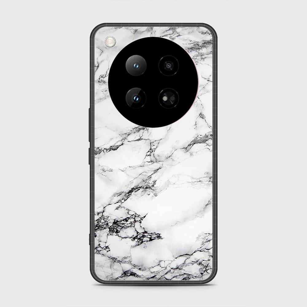 Infinix Zero 40 4G Cover- White Marble Series - HQ Premium Shine Durable Shatterproof Case - Futurestore.pk