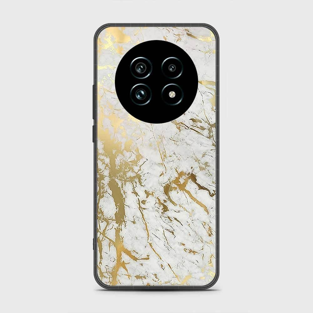 Realme 13 Plus 5G - White Marble Series - HQ Premium Shine Durable Shatterproof Case - Futurestore.pk