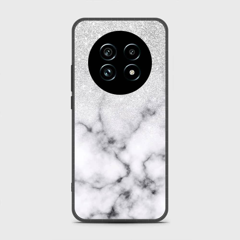 Realme 13 Plus 5G - White Marble Series - HQ Premium Shine Durable Shatterproof Case - Futurestore.pk