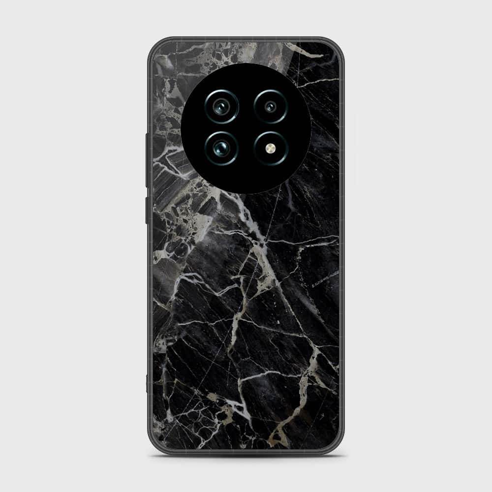 Realme 13 Plus 5G - Black Marble Series - HQ Premium Shine Durable Shatterproof Case - Futurestore.pk
