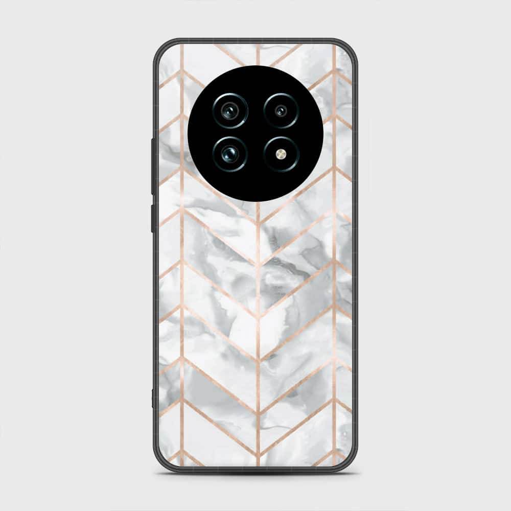 Realme 13 Plus 5G - White Marble Series 2 - HQ Premium Shine Durable Shatterproof Case - Futurestore.pk