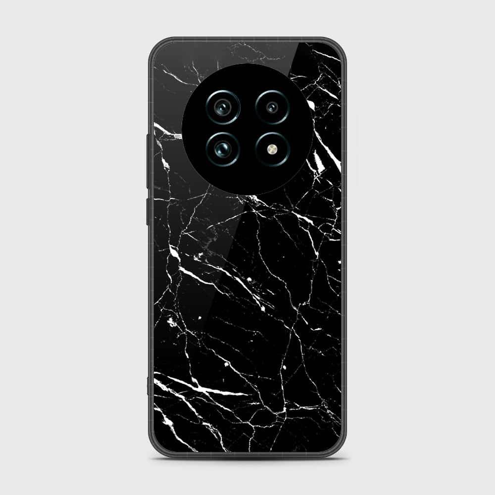 Realme 13 Plus 5G - Black Marble Series - HQ Premium Shine Durable Shatterproof Case - Futurestore.pk