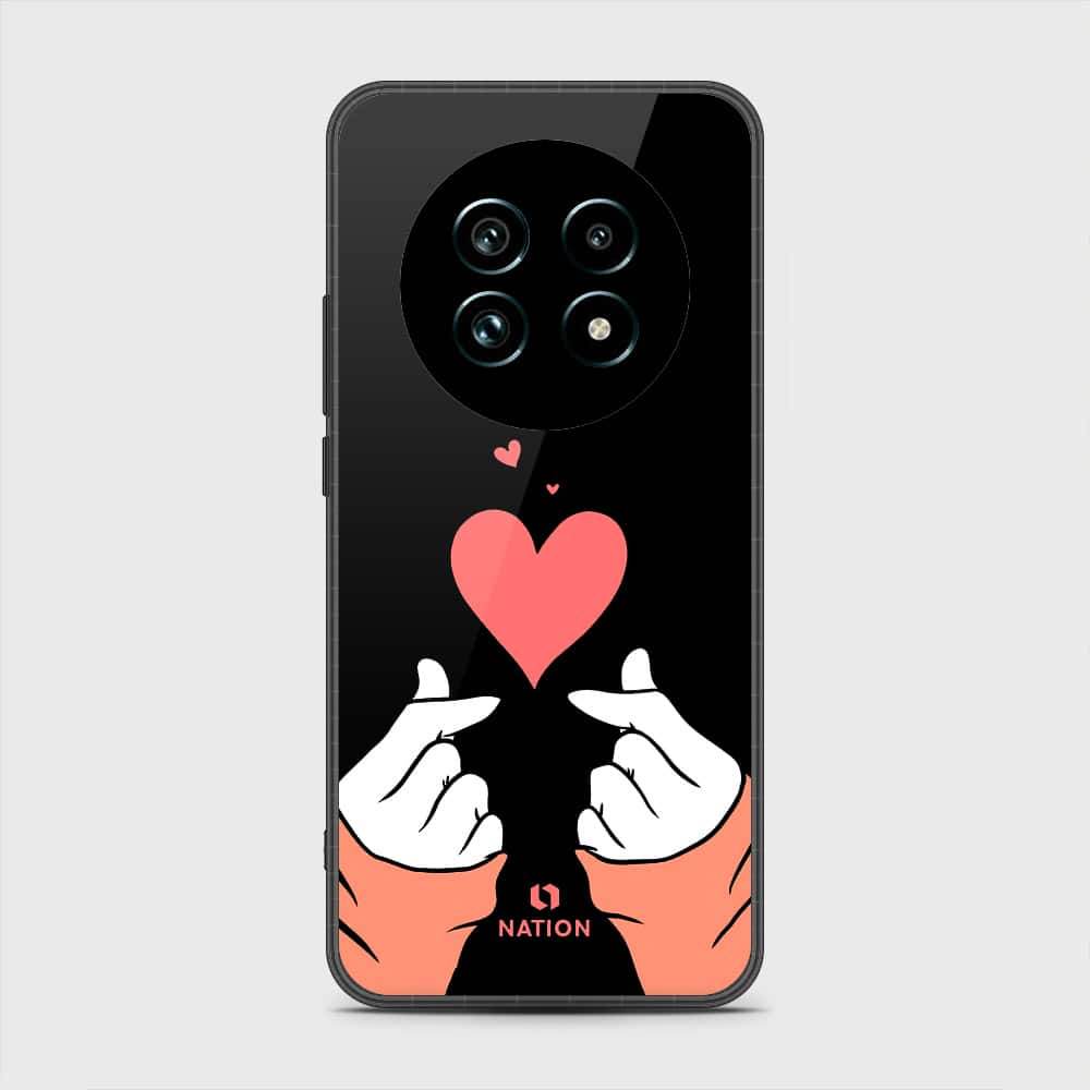 Realme 13 Plus 5G - Onation Heart Series - HQ Premium Shine Durable Shatterproof Case - Futurestore.pk