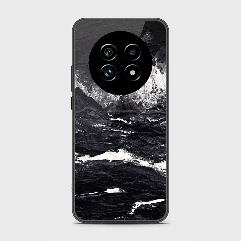 Realme 13 Plus 5G - Black Marble Series - HQ Premium Shine Durable Shatterproof Case - Futurestore.pk