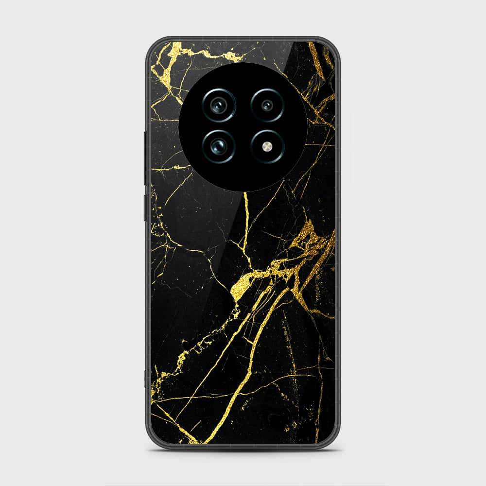 Realme 13 Plus 5G - Black Marble Series - HQ Premium Shine Durable Shatterproof Case - Futurestore.pk