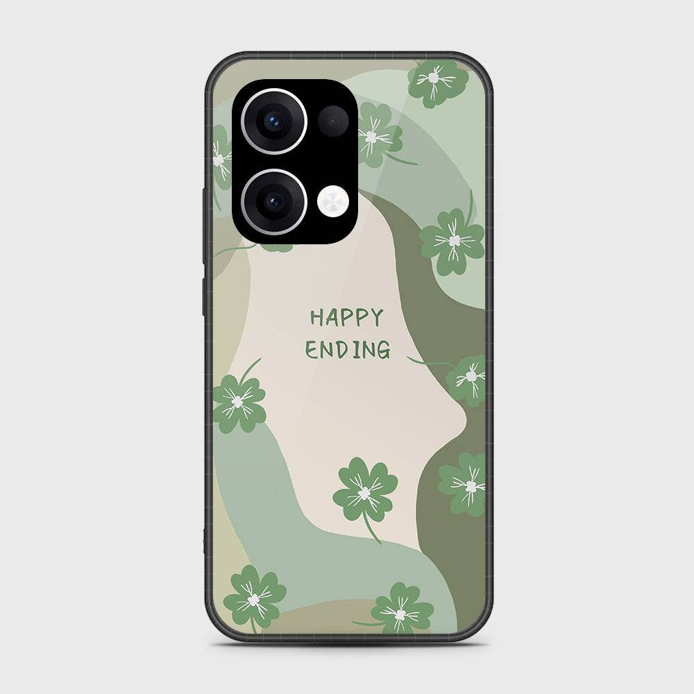 Oppo Reno 13 - Happy Series - HQ Premium Shine Durable Shatterproof Case Design2