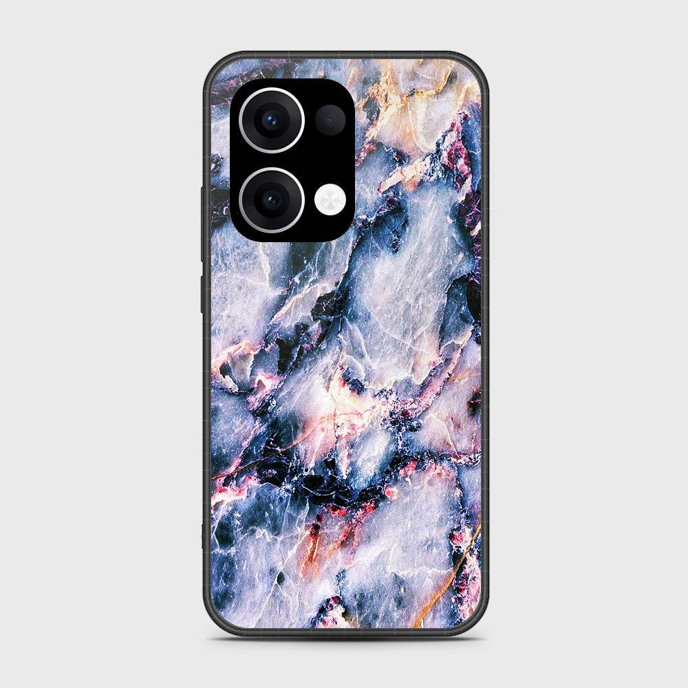 Oppo Reno 13 - White Marble Series 2 - HQ Premium Shine Durable Shatterproof Case - Futurestore.pk
