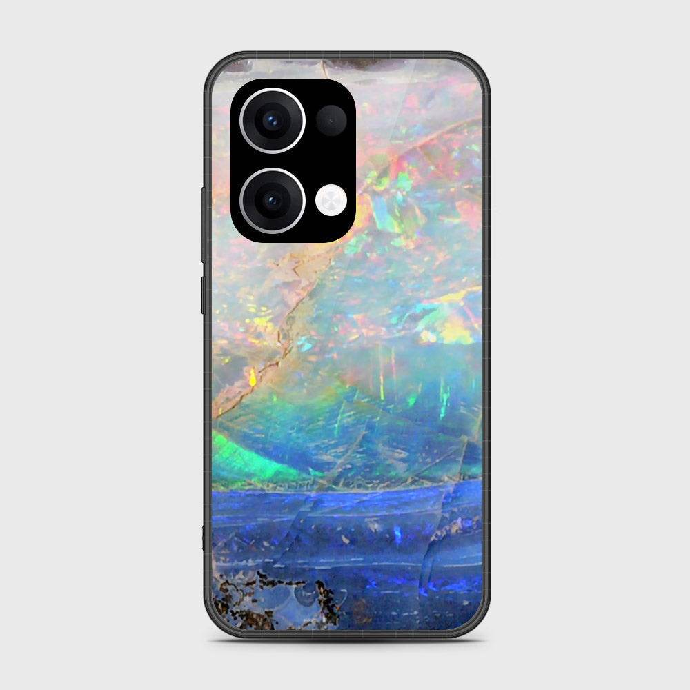 Oppo Reno 13 - Colorful Marble Series - HQ Premium Shine Durable Shatterproof Case - Futurestore.pk