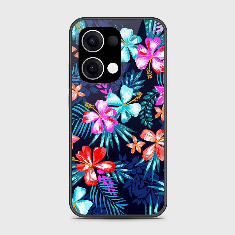 Oppo Reno 13 - Floral Series - HQ Premium Shine Durable Shatterproof Case - Futurestore.pk
