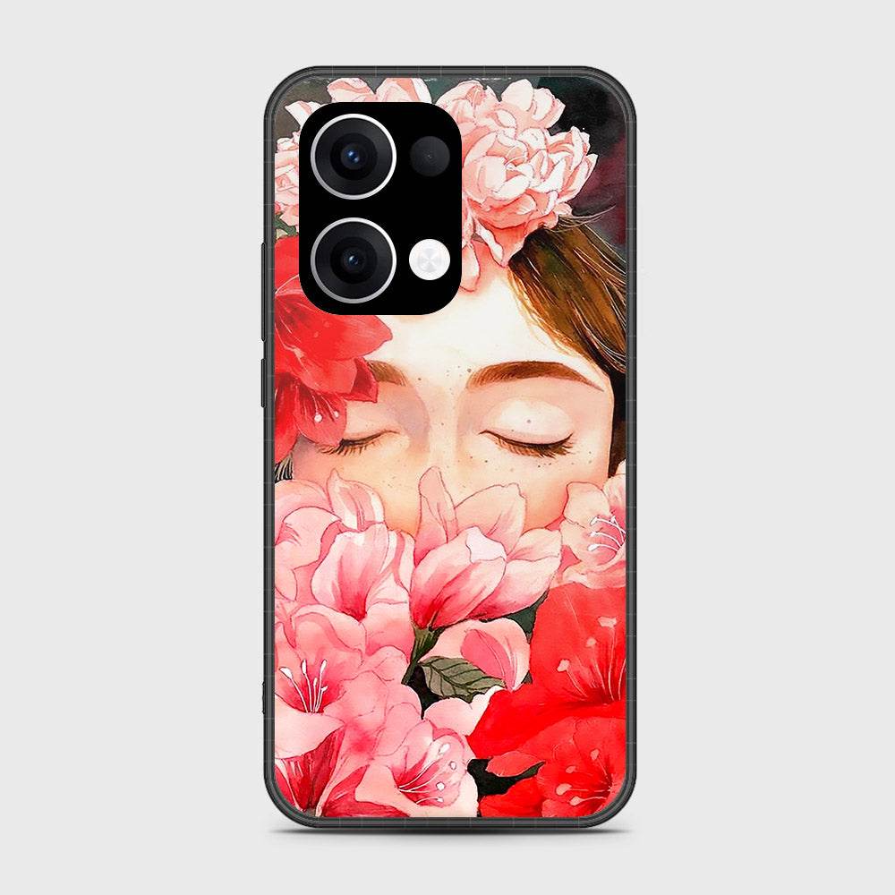 Oppo Reno 13 - Floral Series - HQ Premium Shine Durable Shatterproof Case - Futurestore.pk