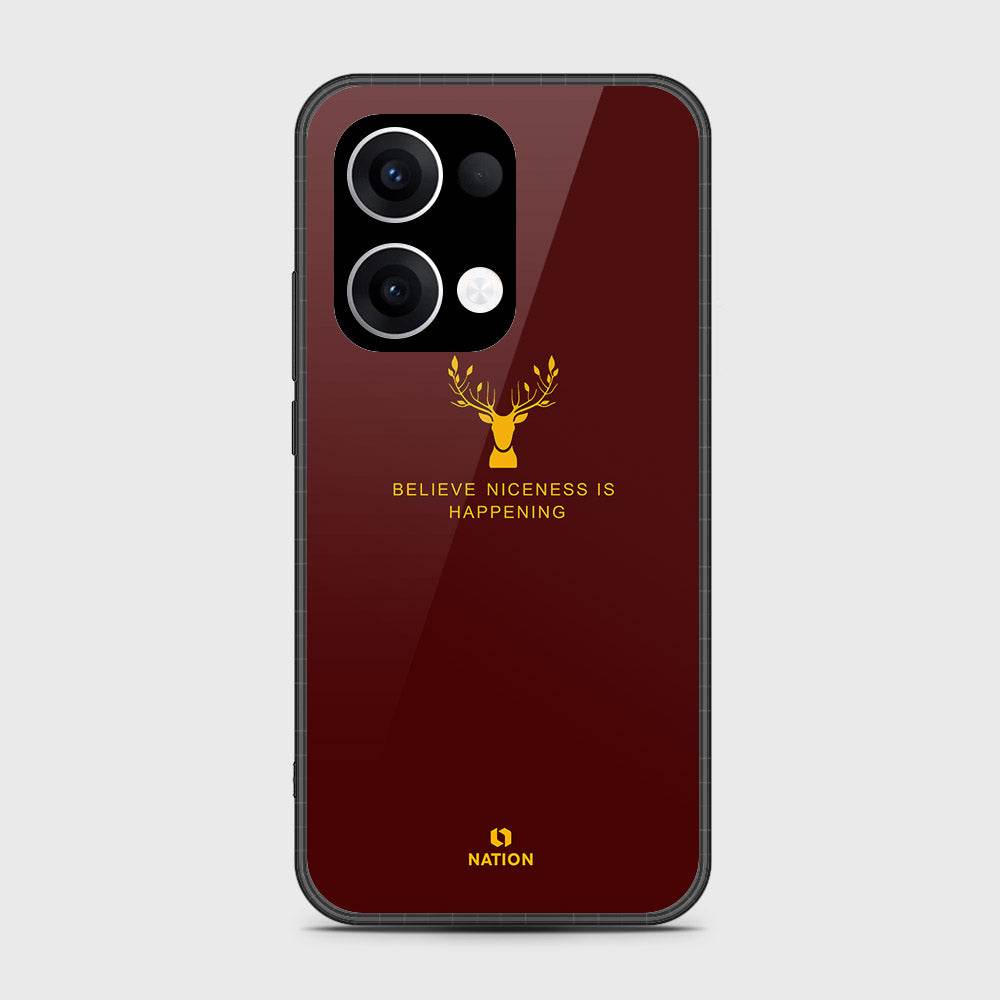 Oppo Reno 13 - Nice Series - HQ Premium Shine Durable Shatterproof Case - Futurestore.pk
