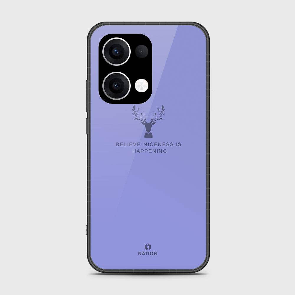 Oppo Reno 13 - Nice Series - HQ Premium Shine Durable Shatterproof Case - Futurestore.pk