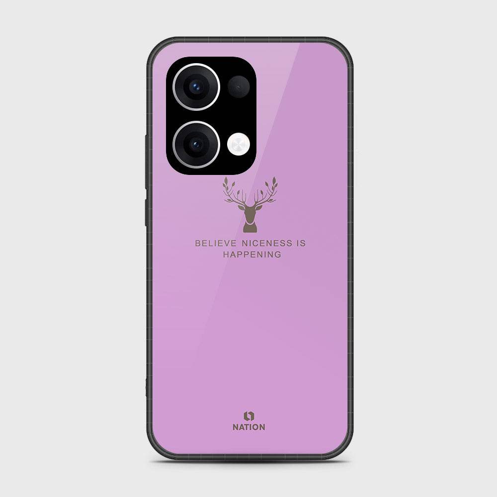 Oppo Reno 13 - Nice Series - HQ Premium Shine Durable Shatterproof Case - Futurestore.pk