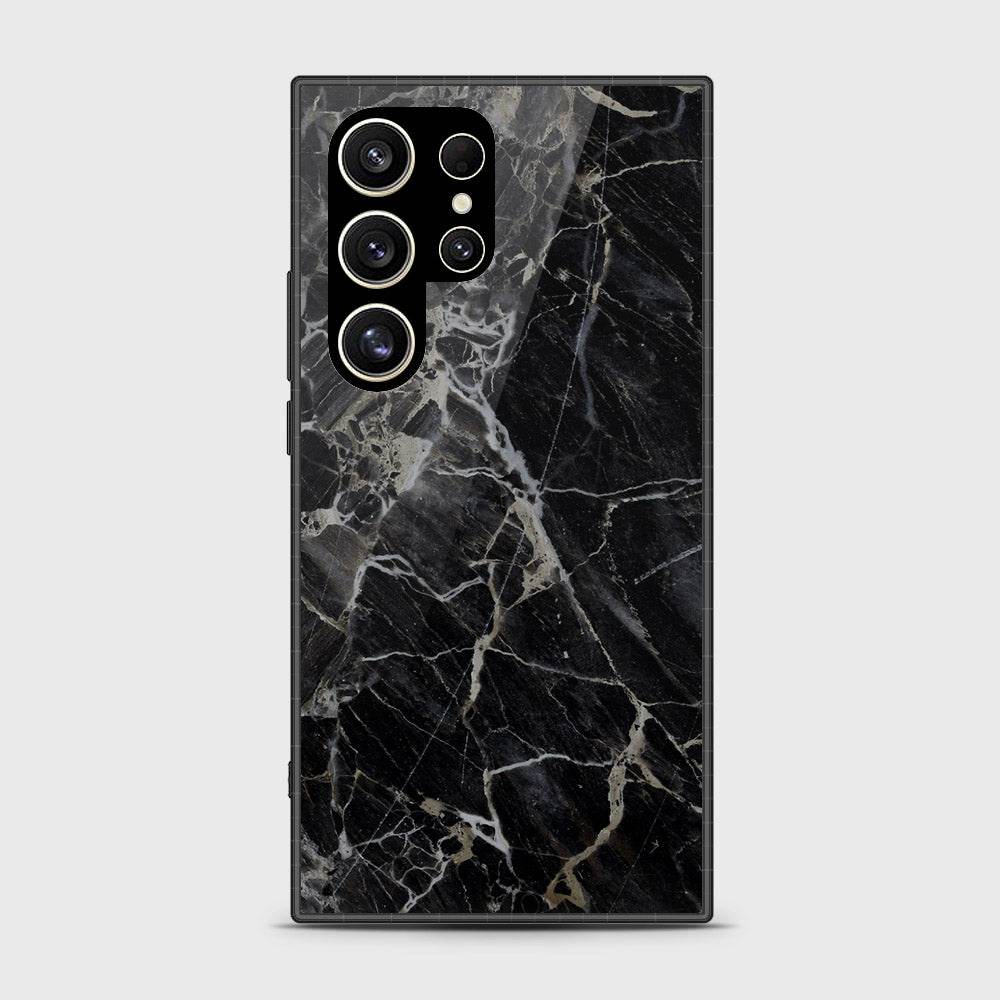 Samsung Galaxy S25 Ultra - Black Marble Series - HQ Premium Shine Durable Shatterproof Case Design1