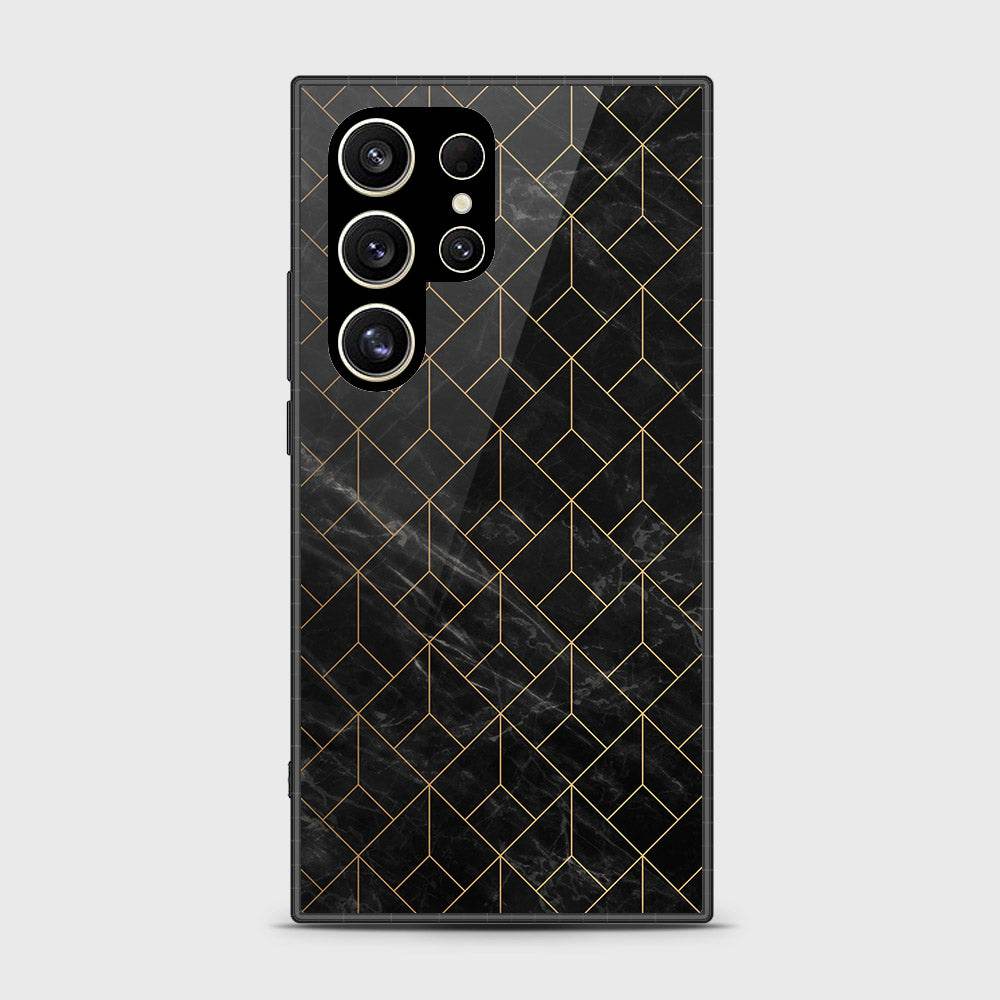 Samsung Galaxy S25 Ultra - Black Marble Series - HQ Premium Shine Durable Shatterproof Case Design5