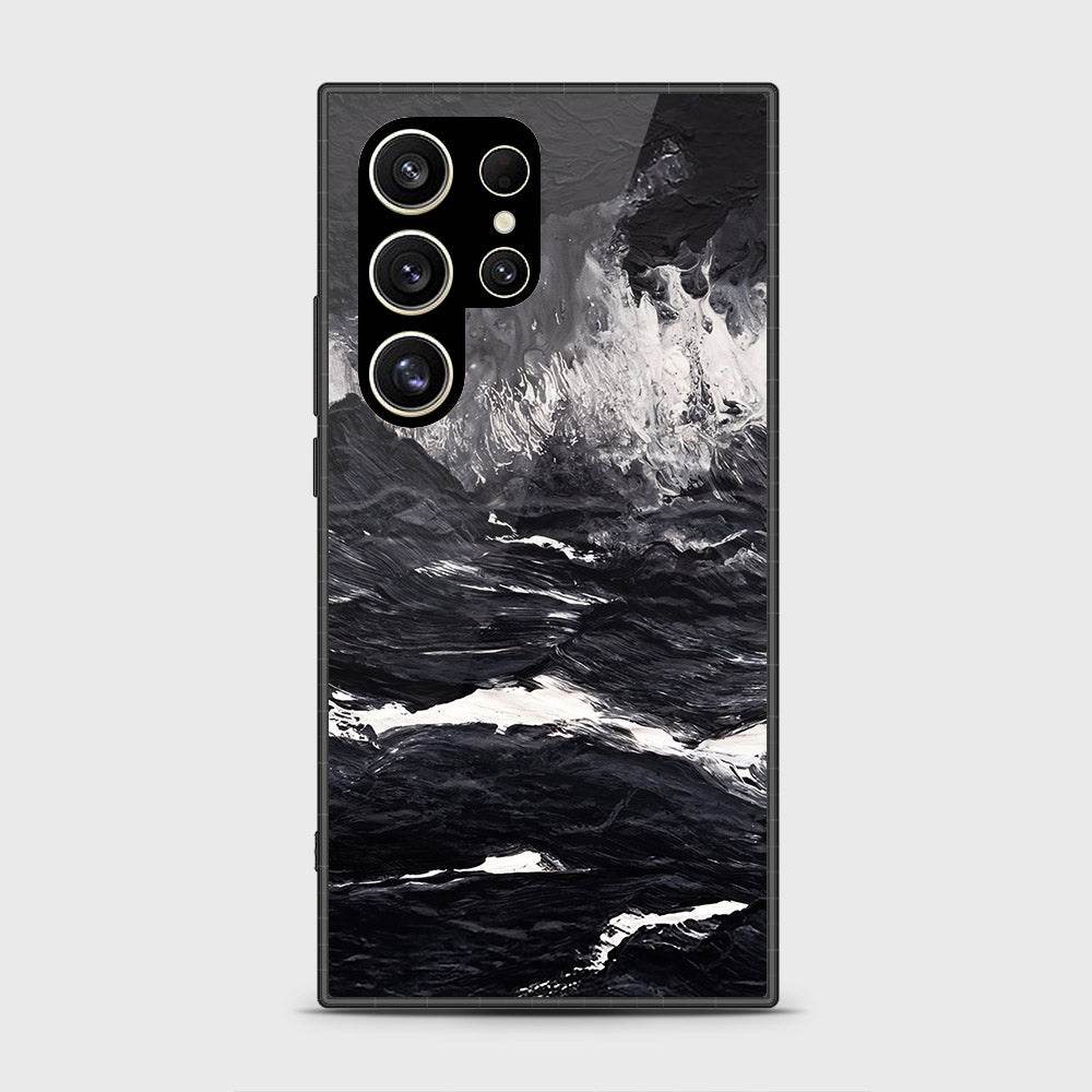 Samsung Galaxy S25 Ultra - Black Marble Series - HQ Premium Shine Durable Shatterproof Case Design7